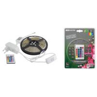 Комплект светодиодной ленты SMD5050-30 LED/м-12 В-7,2 Вт/м-IP65-RGB (3 м), 18 Вт, IR-контроллер TDM