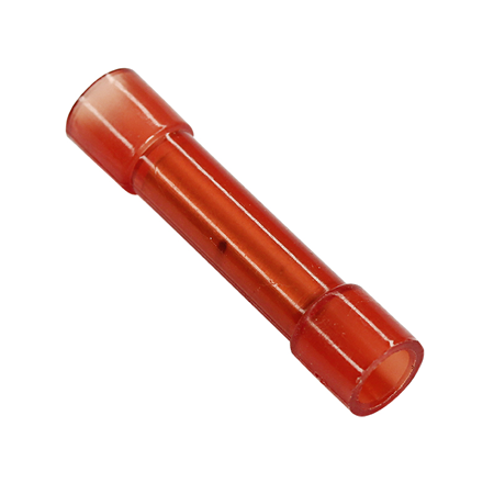 Соединительная гильза изолированная L-27.3 мм нейлон 0.5-1.5 мм2 (ГСИ(н) 1.5/ГСИ-н 0,5-1,5) красная