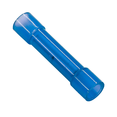 Соединительная гильза изолированная L-27.3 мм нейлон 1.5-2.5 мм2 (ГСИ(н) 2.5/ГСИ-н 1,5-2,5) синяя RE