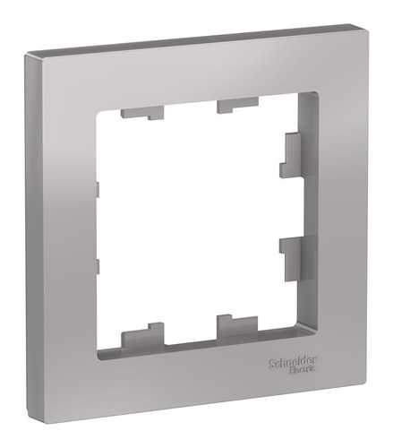 Рамка 1-ая алюминий AtlasDesign