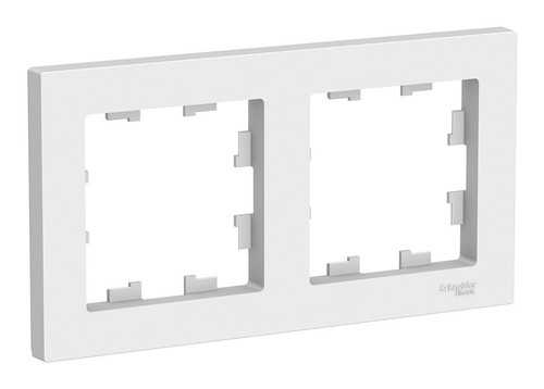 Рамка 2-ая, универсальная белый AtlasDesign
