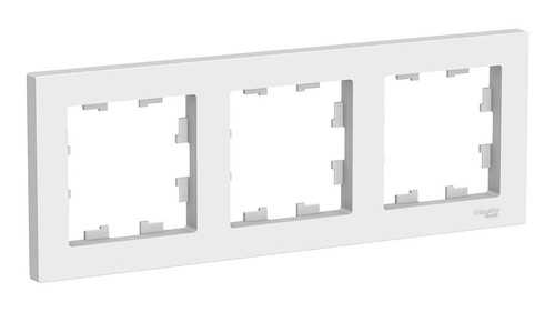 Рамка 3-ая, универсальная белый AtlasDesign