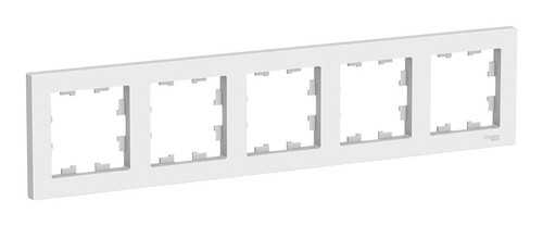Рамка 5-ая, универсальная белый AtlasDesign