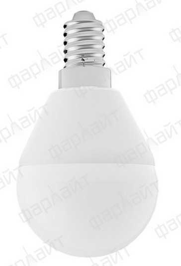 Лампа светодиодная шар G45 10 Вт 2700 К Е14 Фарлайт
