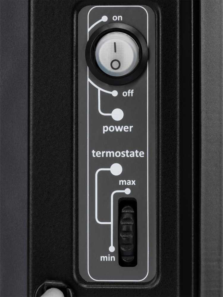 Конвектор электрический ЭК-1500С, 1500 Вт, термостат, СТИЧ, черный, TDM_4