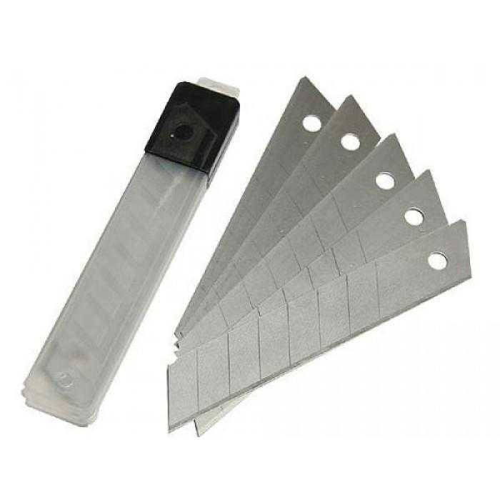 Лезвия 18 мм, для ножа технического (строительного), 10 штук, сегментированные, Алмаз TDM